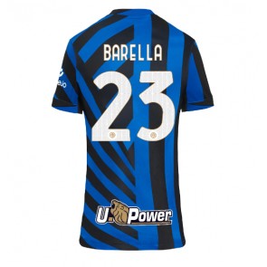 Inter Milan Nicolo Barella #23 Domaci Dres za Ženska 2024-25 Kratak Rukavima